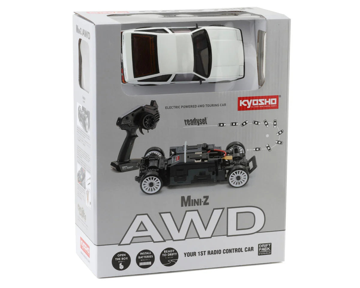 Kyosho MA-020 Mini-Z AWD ReadySet with Toyota Sprinter Trueno AE86 Body (White)